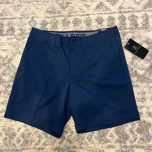 PGA Tour Navy Golf Shorts - 7" Inseam - Size 32